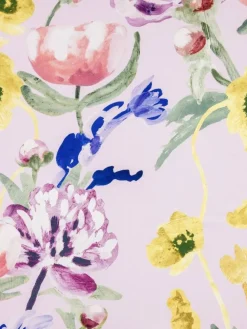 Pentik Kankaat Ja Käsityötarvikkeet|Keittiötekstiilit|vahakangas Freesia 150 cm v.punainen