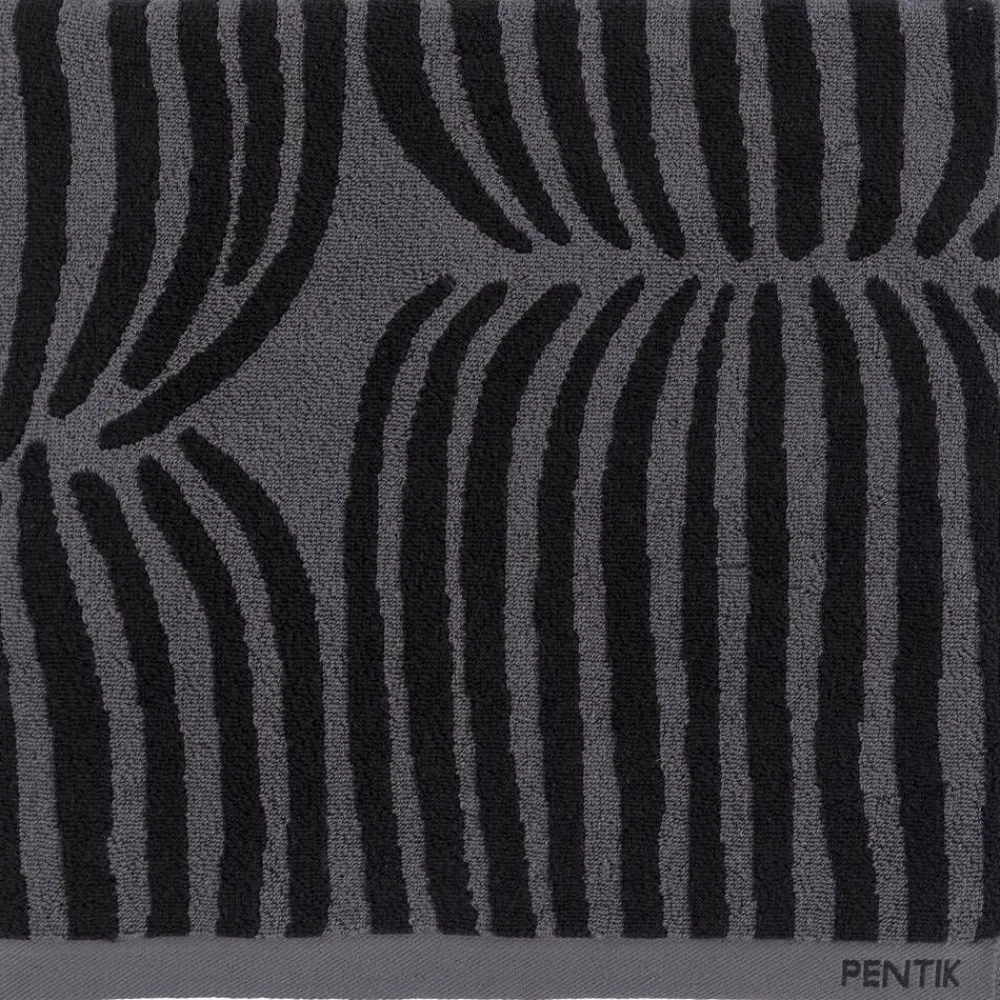 Vilja kylpypyyhe musta 70x150 cm>Pentik Sale