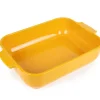 Peugeot Paistoastiat|keraaminen Appolia-vuoka suorakaide 32 cm sahramin k