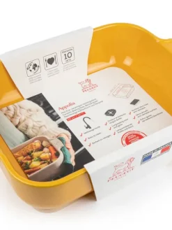 Peugeot Paistoastiat|keraaminen Appolia-vuoka suorakaide 32 cm sahramin k