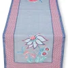 kaitaliina Flower Festival 50x150 cm Blue>Pip Studio Clearance