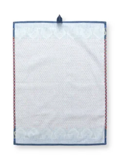 Pip Studio Keittiötekstiilit|keittiöpyyhe Flower Festival 50x70 cm Blue-Red