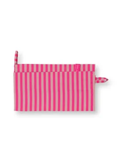 Pip Studio Keittiötekstiilit|keittiöpyyhe Stripes 65x65 cm 2 kpl Pink