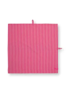 Pip Studio Keittiötekstiilit|keittiöpyyhe Stripes 65x65 cm 2 kpl Pink