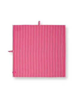 Pip Studio Keittiötekstiilit|keittiöpyyhe Stripes 65x65 cm 2 kpl Pink