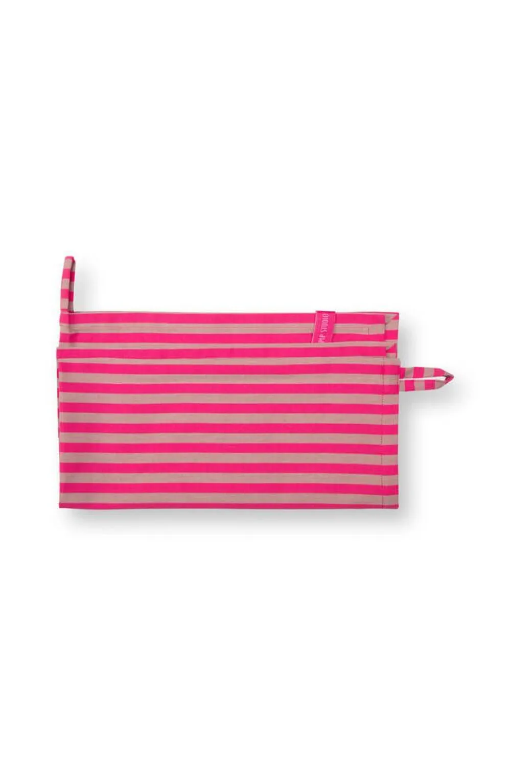 Pip Studio Keittiötekstiilit|keittiöpyyhe Stripes 65x65 cm 2 kpl Pink