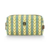 Pip Studio Kylpyhuonetarvikkeet|Meikkipussit Ja Toilettilaukut|kosmetiikkalaukku Coco Samba Stripe 21,5x10x10,5