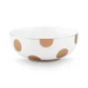 Pip Studio Astiat|kulho Dot Delight 2 kpl White-Gold 15cm
