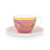 kuppi & aluslautanen La Majorelle 280 ml Pink>Pip Studio Sale