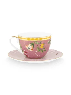 kuppi & aluslautanen La Majorelle 280 ml Pink>Pip Studio Sale