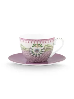 kuppi ja alunen Lily&Lotus Tiles 280 ml Lilac><noscript><img width=