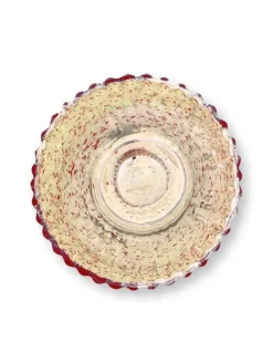 Pip Studio Lyhdyt Ja Kynttilänjalat|kynttilälyhty Glass 10x10,5 cm 3 kpl Red 3 kpl