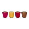 Pip Studio Lyhdyt Ja Kynttilänjalat|kynttilälyhty Glass Red Small 7x7cm 4 kpl
