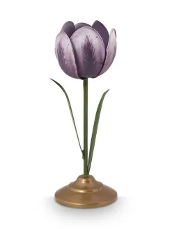 kynttilänjalkasetti Metal Lilac><noscript><img width=