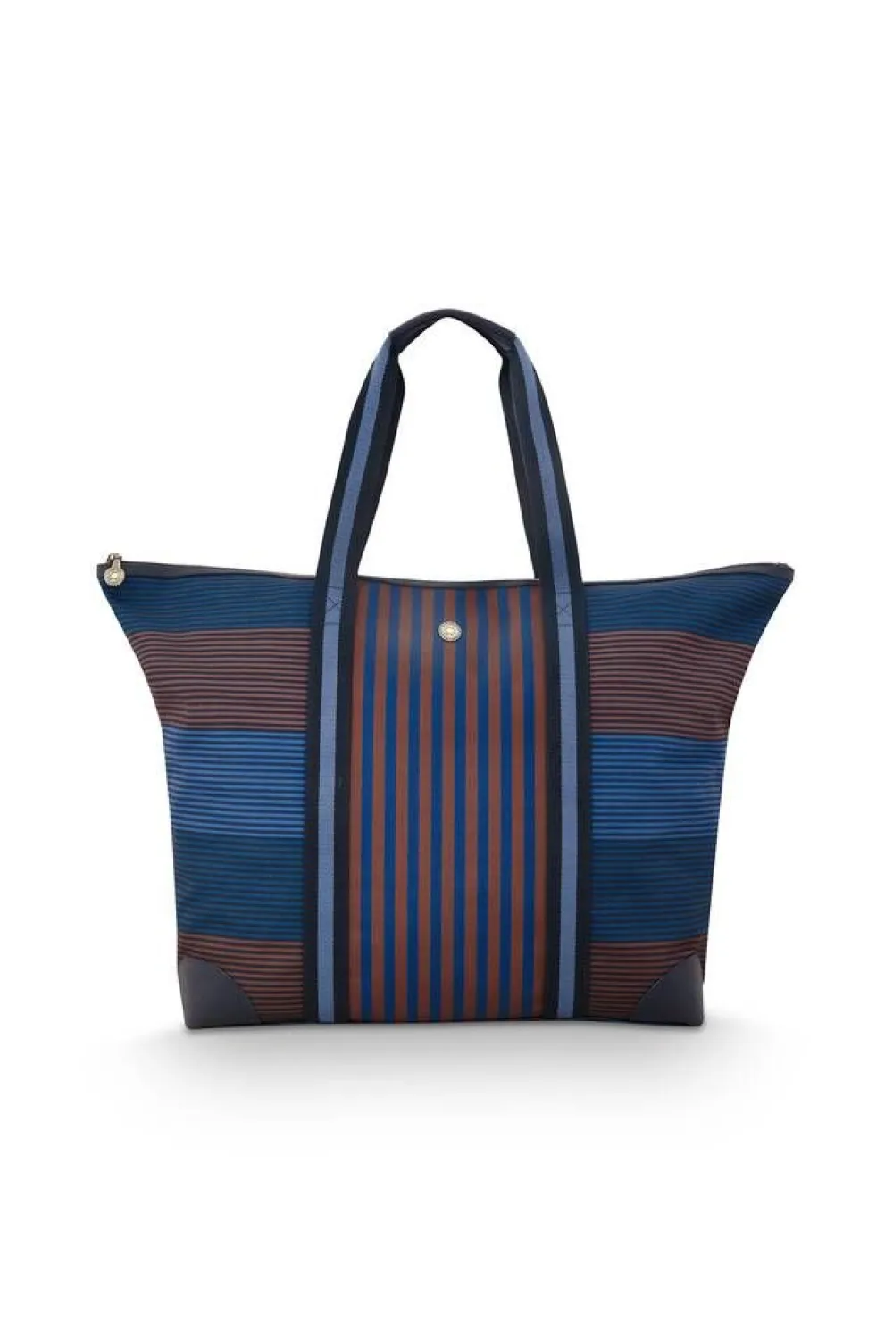 Pip Studio Laukut Ja Kassit|laukku Tilda Large Stripe Blue 66x20x44 cm