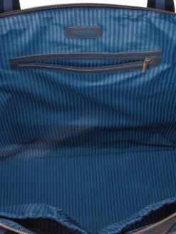 Pip Studio Laukut Ja Kassit|laukku Tilda Large Stripe Blue 66x20x44 cm