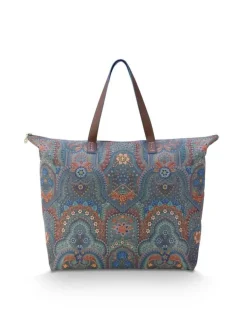 Pip Studio Laukut Ja Kassit|laukku Tilda Large Jabali Blue 66x20x44 cm