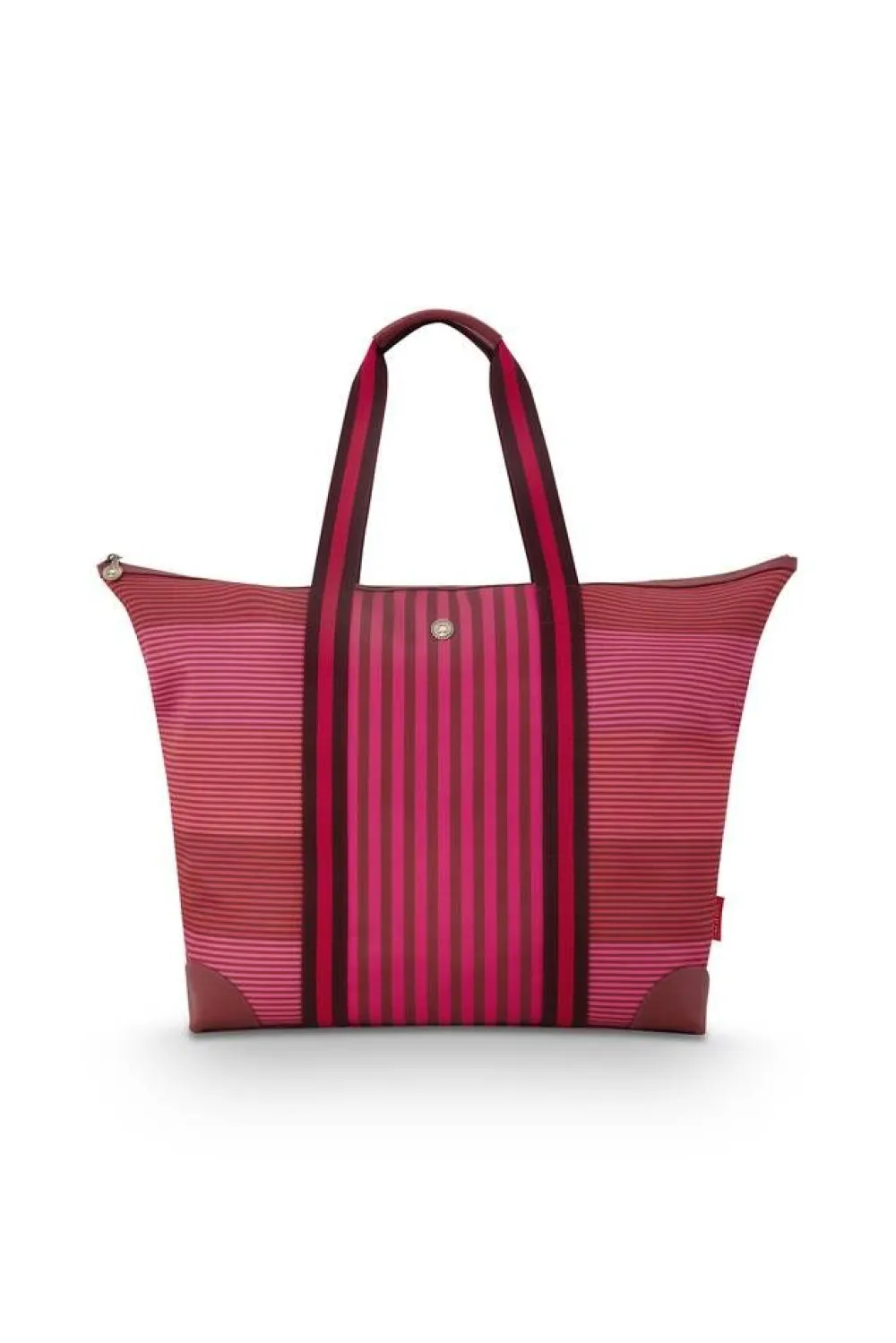 laukku Tilda Tote Bag Stripe 66x20x44 cm Pink>Pip Studio Outlet