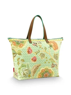 Pip Studio Laukut Ja Kassit|laukku Tilda Tote Bag Hakuna 66x20x44 cm Green