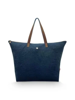 Pip Studio Laukut Ja Kassit|laukku Velvet Quiltey Days 66x20x44 cm Blue