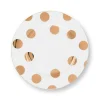 lautanen Dot Delight  23 cm 2 kpl White-Gold>Pip Studio Sale