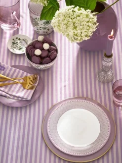 Pip Studio Astiat|lautanen Lily&Lotus Tiles 26,5 cm Lilac