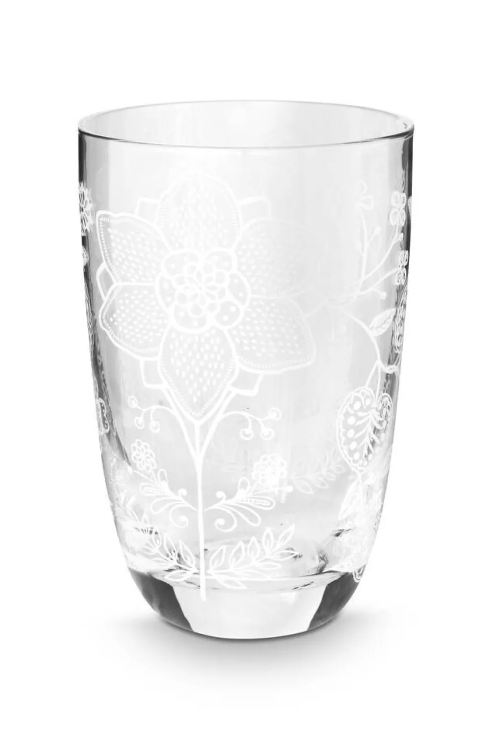 longdrinklasi Flower White 400 ml 2 kpl>Pip Studio Outlet