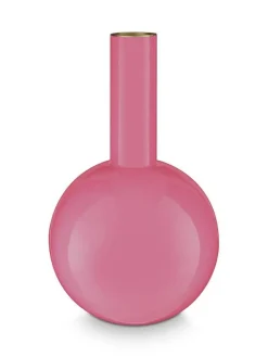 maljakko Metal Medium Pink 33 cm>Pip Studio Discount