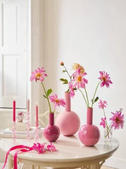 maljakko Metal Medium Pink 33 cm><noscript><img width=