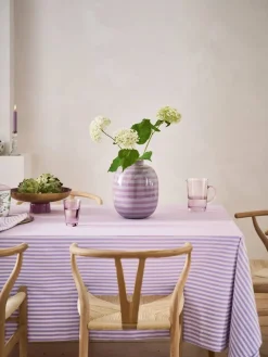 maljakko Metal Stripes 32 cm Lilac><noscript><img width=