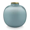 maljakko Metal 23 cm Light Blue>Pip Studio Clearance