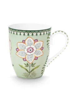Pip Studio Astiat|muki Lily&Lotus 350 ml Light Green