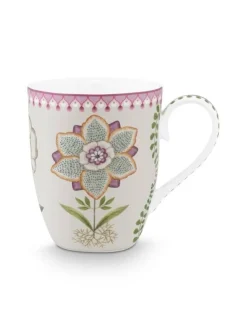 muki Lily&Lotus 350 ml Off White>Pip Studio New