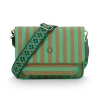 olkalaukku Fenna Medium Stripe Green 25x7x20 cm>Pip Studio