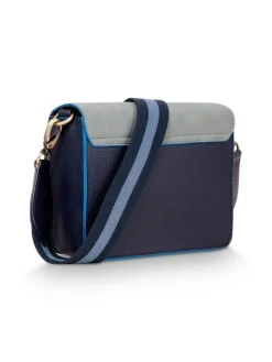 Pip Studio Laukut Ja Kassit|olkalaukku Fenna 19x6x16 cm Blue