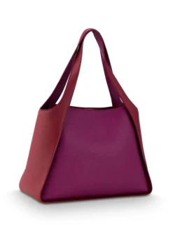 Pip Studio Laukut Ja Kassit|olkalaukku Filou Large Purple 40x15,5x28 cm