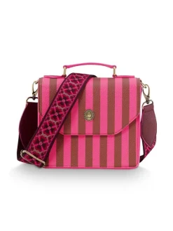 olkalaukku Frances Cross Body Bag Stripe 19x7x17,>Pip Studio Best
