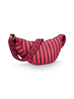 Pip Studio Laukut Ja Kassit|olkalaukku Freya Half Moon Cross Body Bag Stripe
