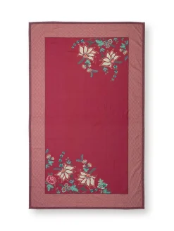 Pip Studio Keittiötekstiilit|pöytäliina Flower Festival 150x250 cm Dark Pink