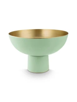 tarjotin korkea Metal Matt 30x20 cm Bright Green>Pip Studio Outlet