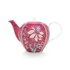 Pip Studio Juoma- Ja Baaritarvikkeet|Tarjoilu|teepannu Flower Festival 1,6 l Dark Pink