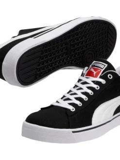 Puma Vapaa-Ajan Kengät|kengät Benny shoe 32 Puma Black-Puma White-High Risk Red