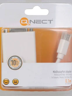Qnect Televisiot|Adapteri DP mini - DVI 0,1 m