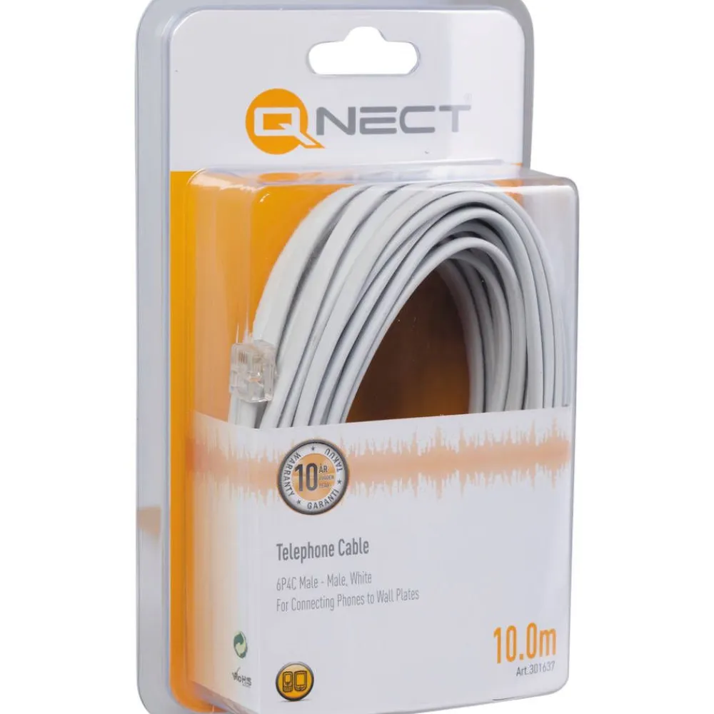 Televisiot|Qnect Puhelinkaapeli 10 m