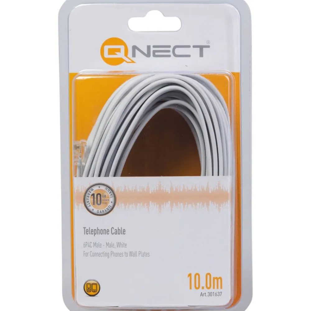 Televisiot|Qnect Puhelinkaapeli 10 m