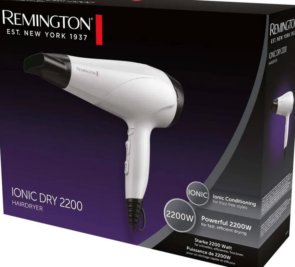 Remington Hiustenhoito|hiustenkuivain Ionic Dry 2200 D3194