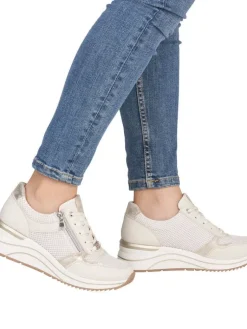 Remonte Tennarit Ja Sneakerit|sneakerit D0T19-60 60 Porzellan / Snow / Muschel