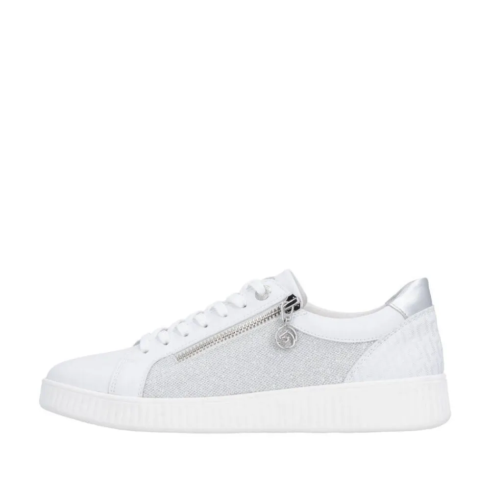 Remonte Tennarit Ja Sneakerit|tennarit D2E00-84 84 Weiss / Weiss-Silber / Weiss / Silber / Silver