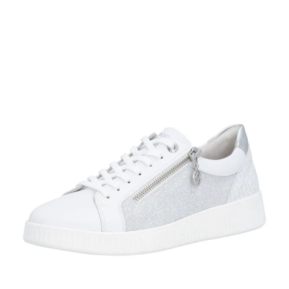 Remonte Tennarit Ja Sneakerit|tennarit D2E00-84 84 Weiss / Weiss-Silber / Weiss / Silber / Silver