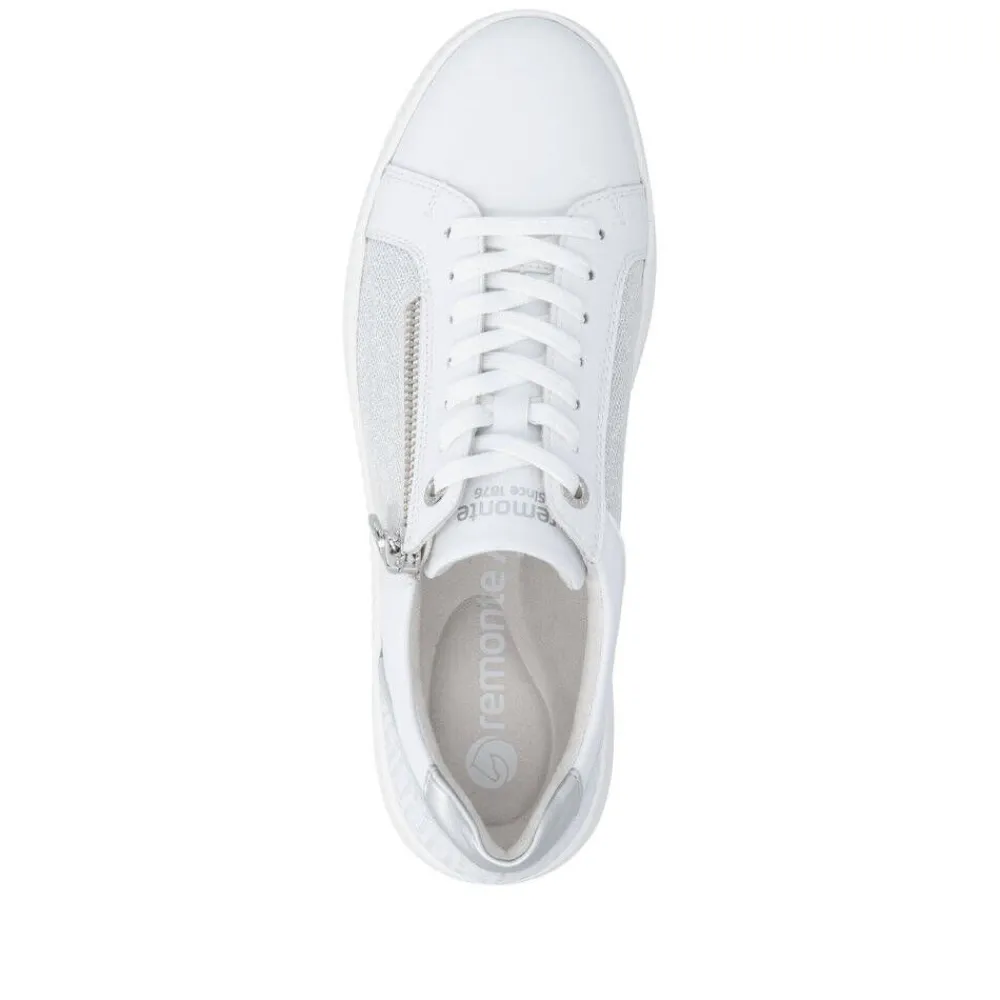 Remonte Tennarit Ja Sneakerit|tennarit D2E00-84 84 Weiss / Weiss-Silber / Weiss / Silber / Silver